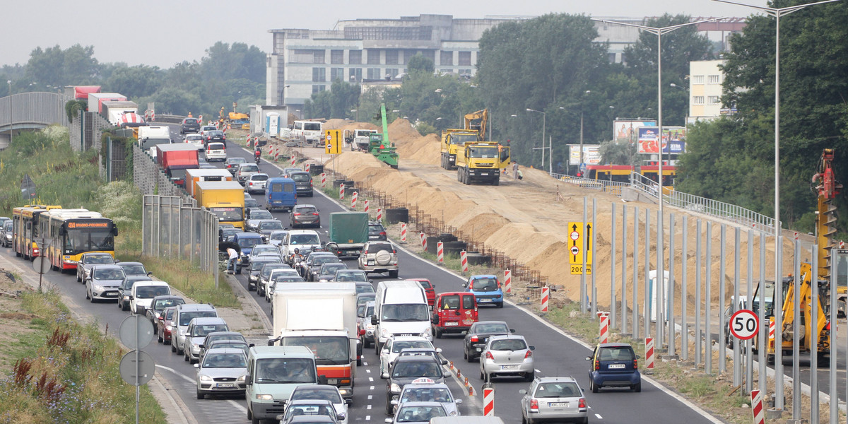 Utrudnienia na Trasie Toruńskiej