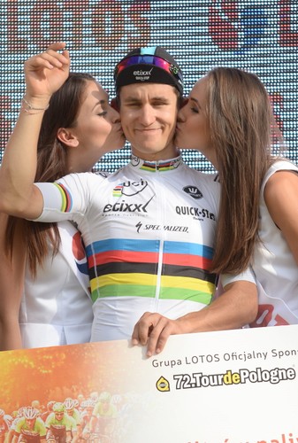 Premier Ewa Kopacz na starcie Tour de Pologne