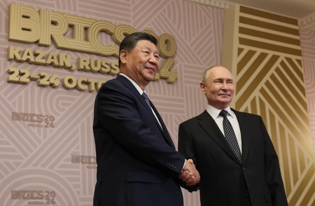 Si Đinping i Vladimir Putin