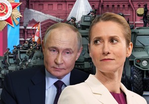 Kaja Kalas i Vladimir Putin