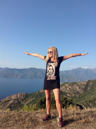 Monika Olejnik na wakacjach