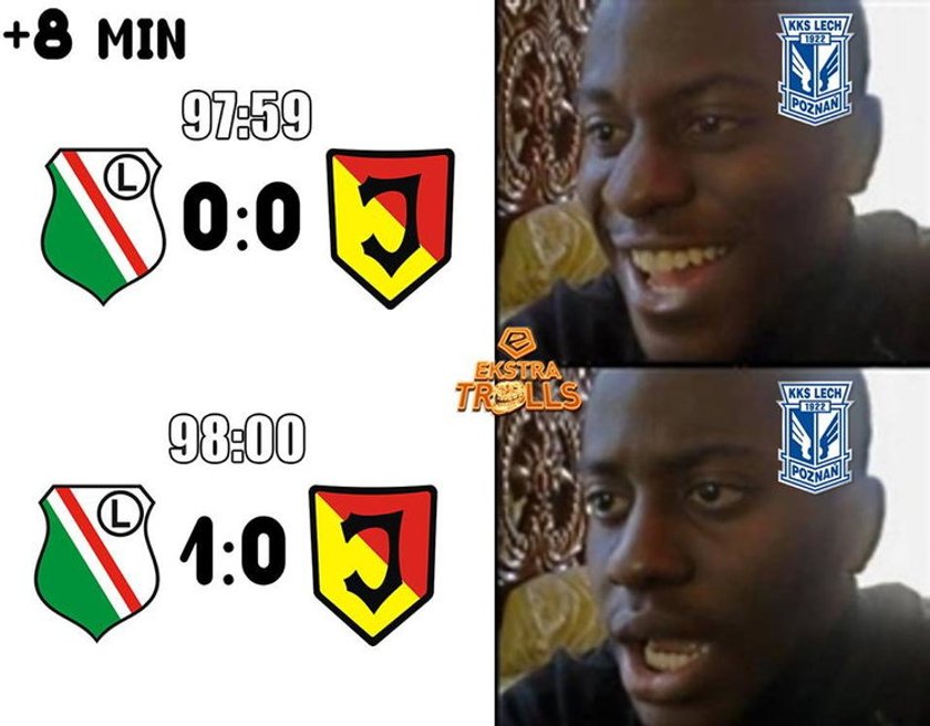 Memy po meczu Legia-Jagiellonia