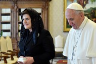 Beata Szydło, papież Franciszek