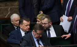 "Ważny element ćwiczenia interoperacyjności". Polskie myśliwce eskortowały amerykański bombowiec