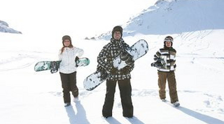 Indul a snowboard-suli!