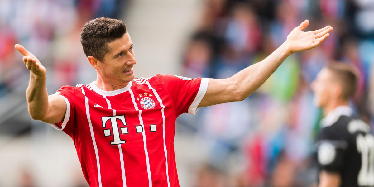 Robert Lewandowski z golem na inaugurację Bundesligi