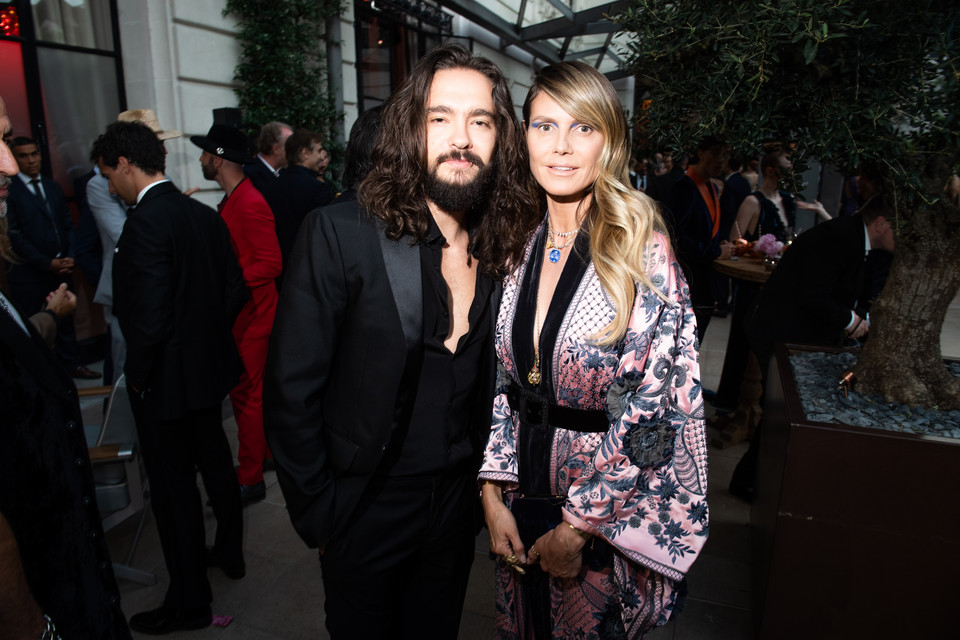 Gala amfAR 2019: Tom Kaulitz i Heidi Klum