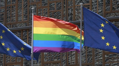 tęczowa flaga LGBT homoseksualizm