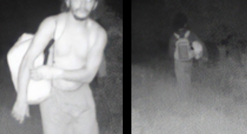 Escaped Pennsylvania inmate Danelo Cavalcante spotted on trail camera surveillance footage.Pennsylvania State Police