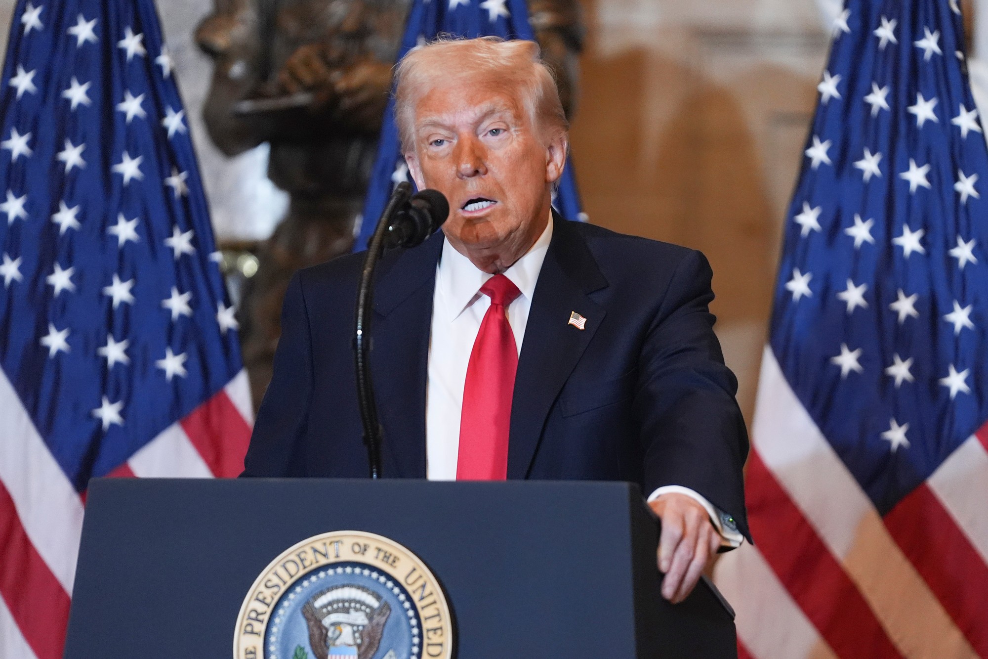 Americký prezident Donald Trump.