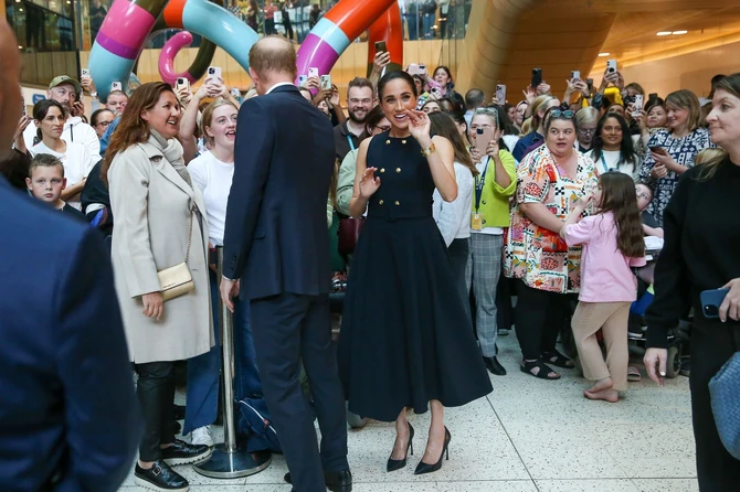Megan Markl i princ Hari u poseti Australiji