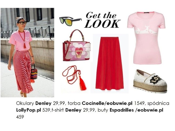 Czerwień i róż. Najmodniejszy wiosenny duet kolorów. STYLIZACJE