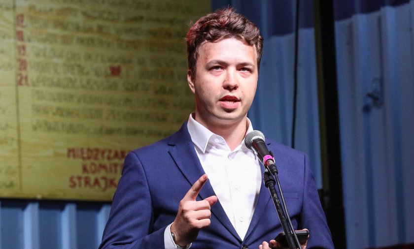 Roman Protasevich Detained Onboard Plane In Belarus