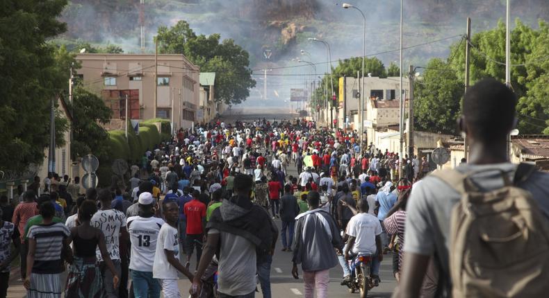 Riots erupted in Mali 