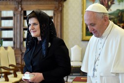 Beata Szydło, papież Franciszek