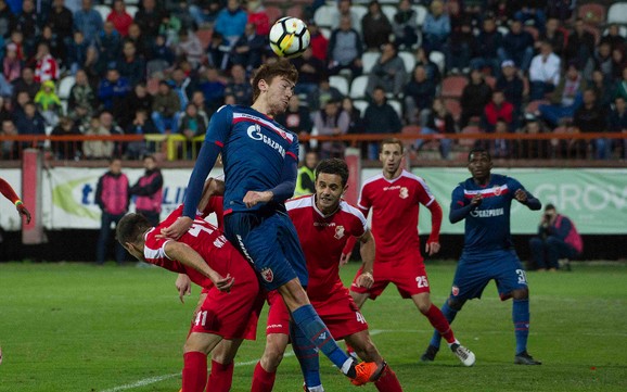 Detalj sa meča Napredak - Crvena zvezda