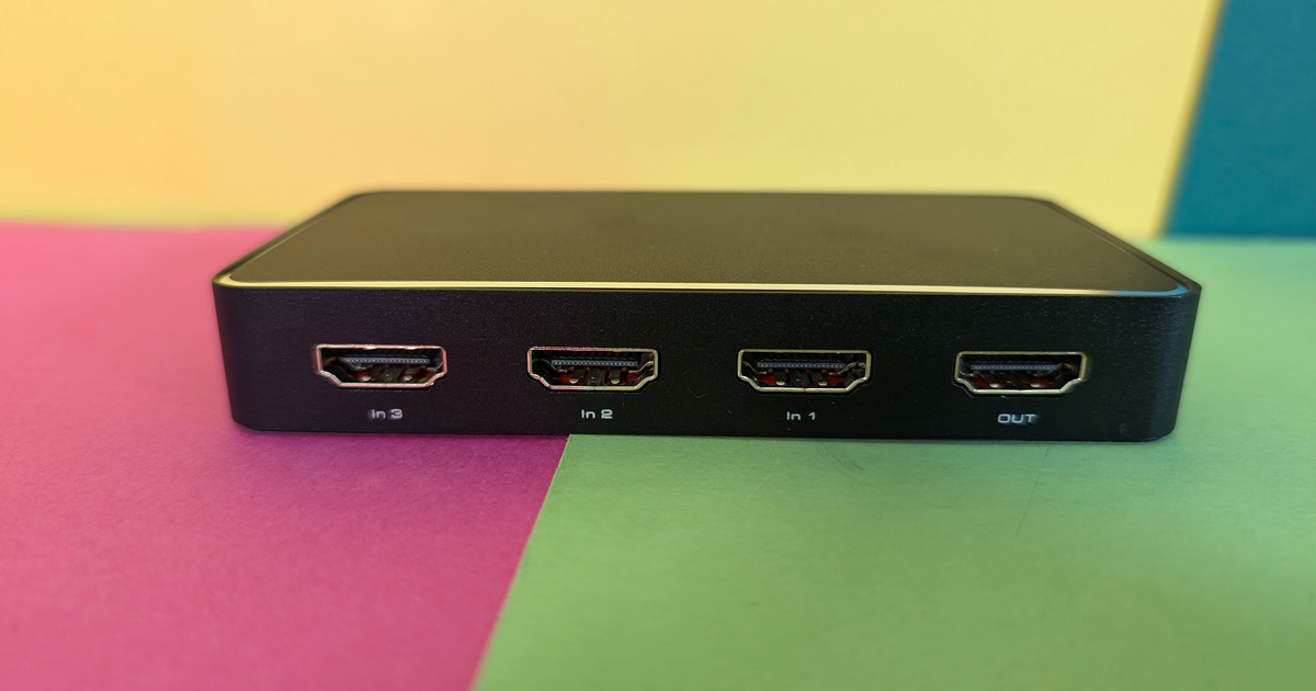 Testte CSL Primewire HDMI 2.0 3 bağlantı noktası anahtarı