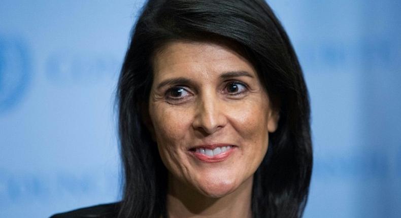 US Permanent Representative to the United Nations Ambassador Nikki Haley wants to schedule the human rights debate for April 18, but the council adopted a program of work for the month without putting it on the agenda