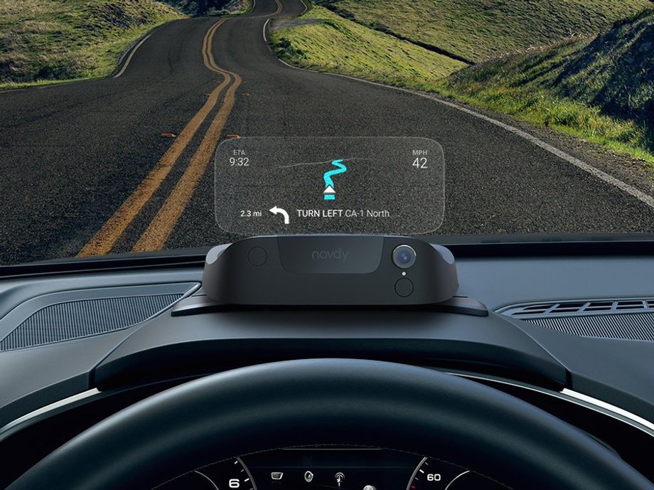 Urządzenie samochodowe Navdy - Samsung zainwestował w tę technologię za pośrednictwem przejmowanej właśnie firmy Hartman