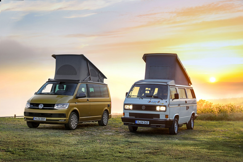 Volkswagen California - dwie generacje