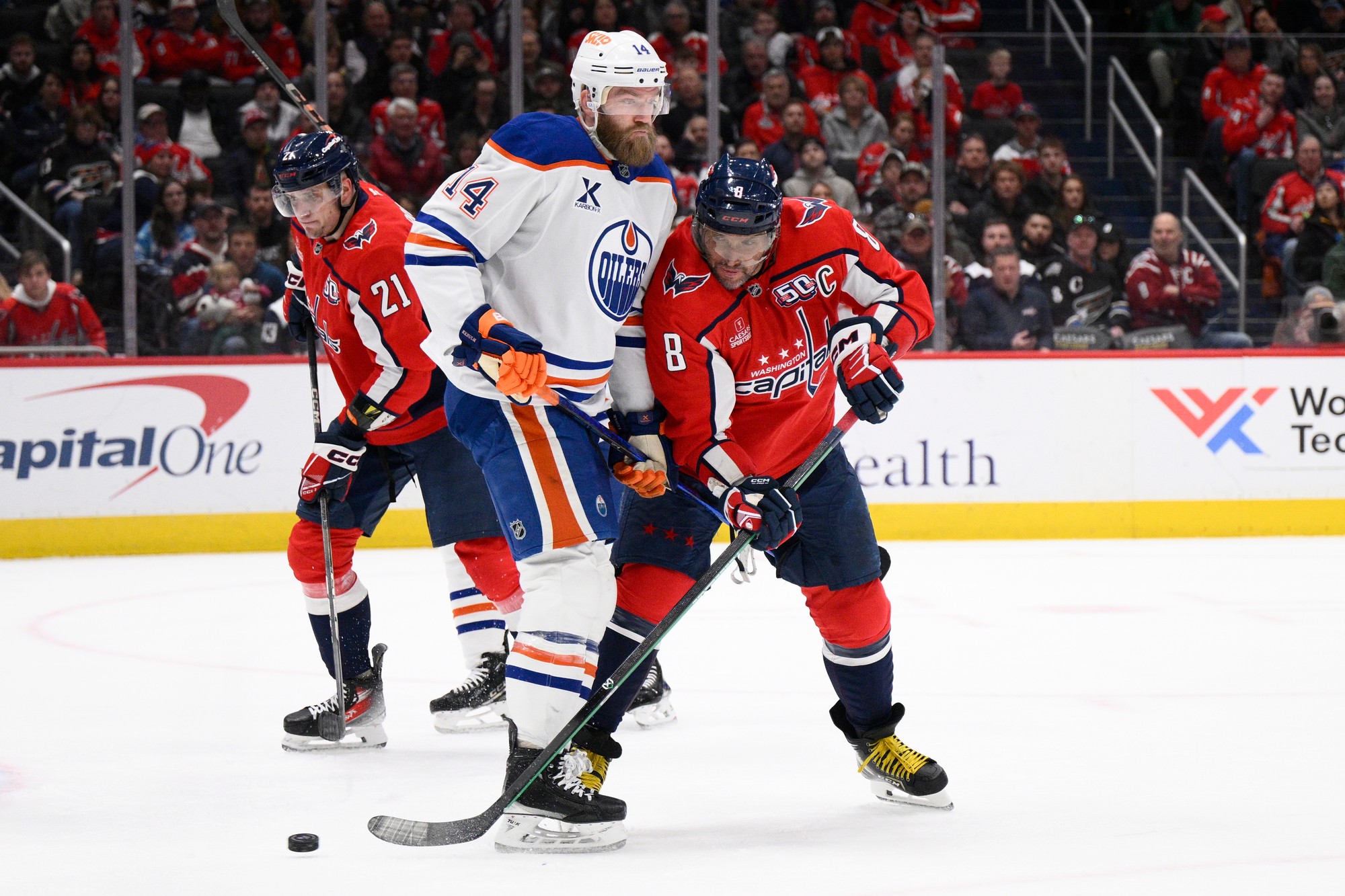 Zápas NHL: Washington Capitals - Edmonton Oilers.