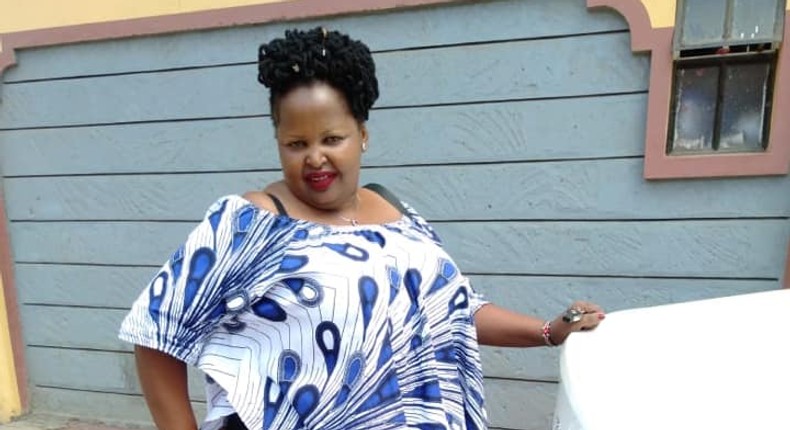 The late Mary Wambui. Police believe she was killed by her husband's lover Judy Wangui