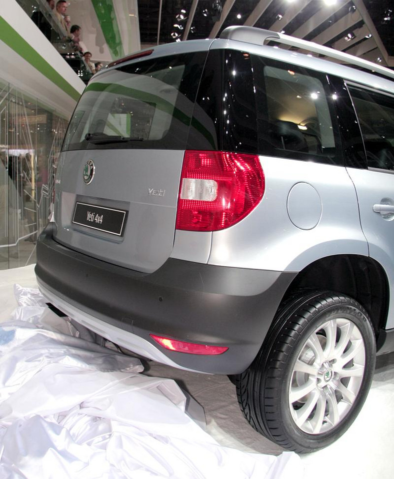 Genewa 2009: Škoda Yeti – nowy SUV z nowym silnikiem 1,2 TSI (77 kW/105 KM)