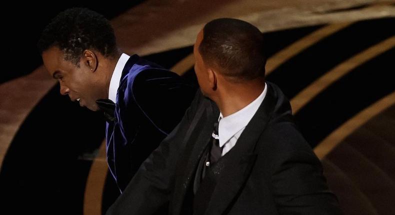Will Smith slaps Chris Rock at the Oscars [OnlyClassy]