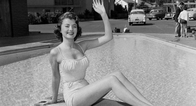 Jackie Loughery won the first Miss USA pageant in 1952.CBS via Getty Images