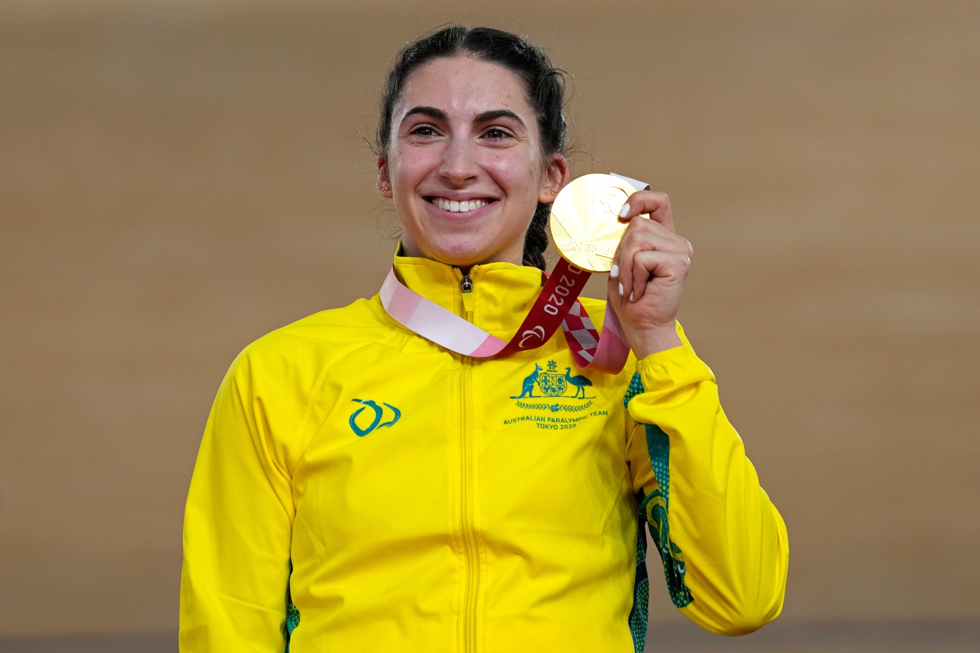 Austrálska paralympionička Paige Grecová. 