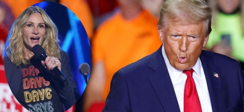 Donald Trump ostro krytykuje Julię Roberts. Chodzi o ten spot wyborczy [WIDEO]