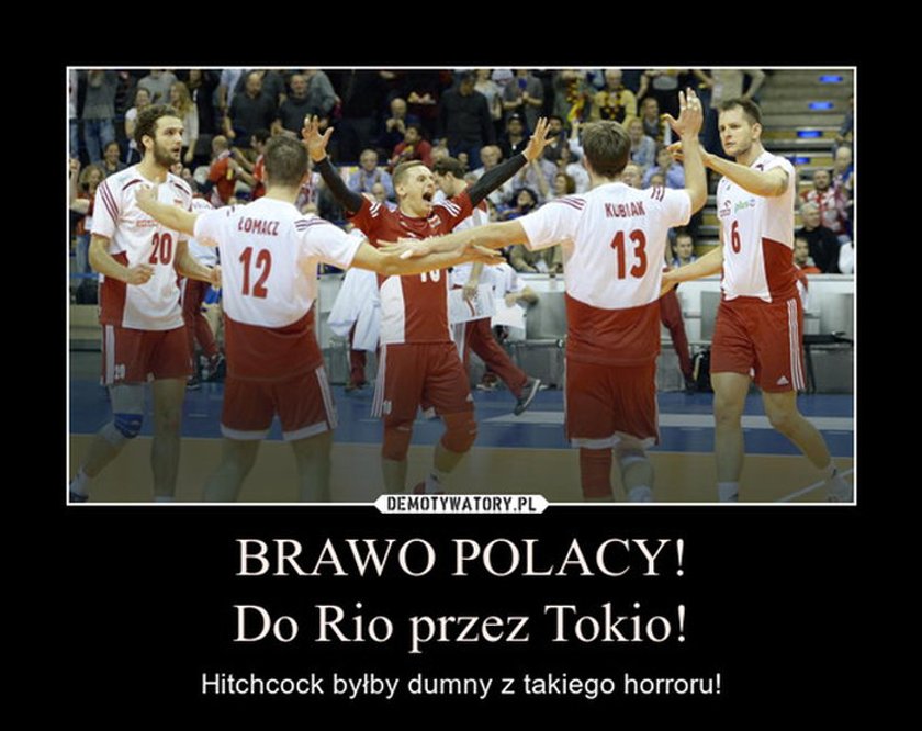 Memy po triumfie w meczu siatkarzy Niemcy - Polska 2:3