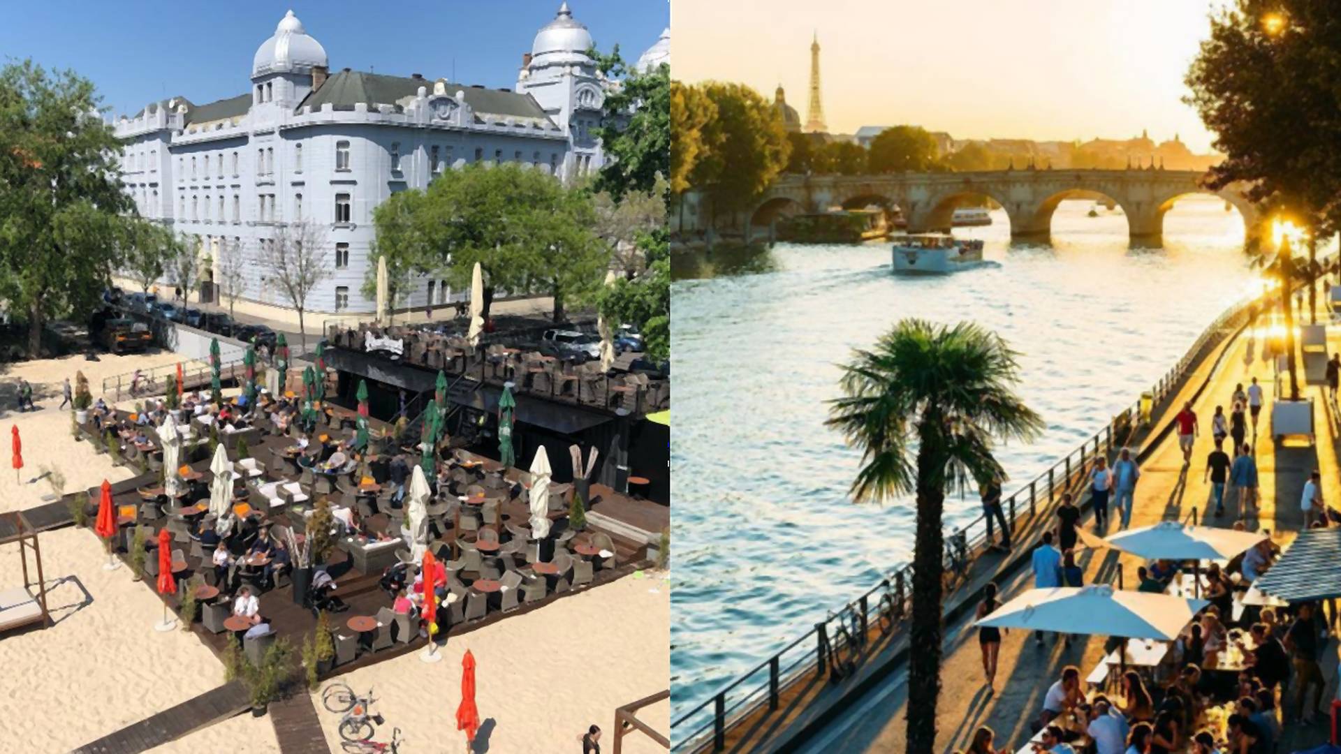 10 mestských pláží a barov u nás a v Európe, ktoré sa toto leto oplatí navštíviť