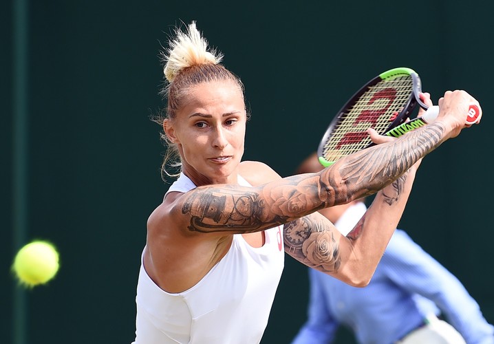 Polona Hercog najbardziej wytatuowaną tenisistką na Wimbledonie