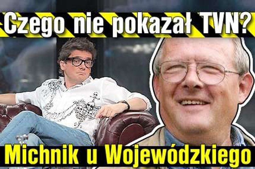 Czego nie pokazał TVN? Michnik u Wojewódzkiego