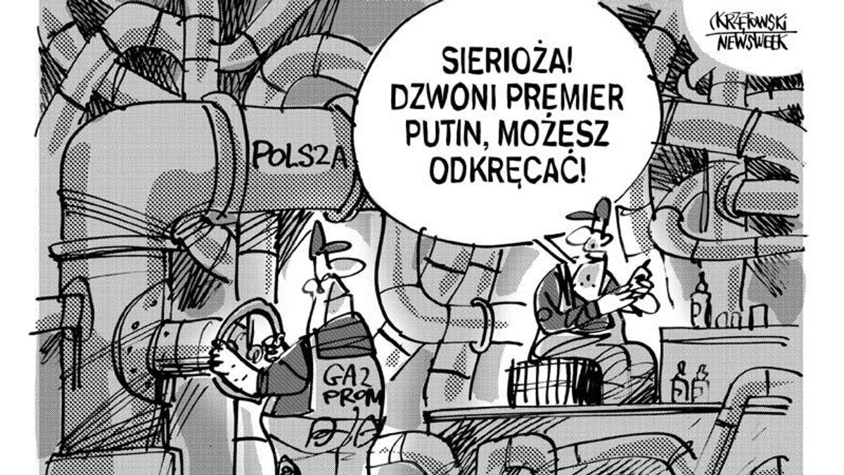 Dzwoni premier Gaz umowa gazowa Putin