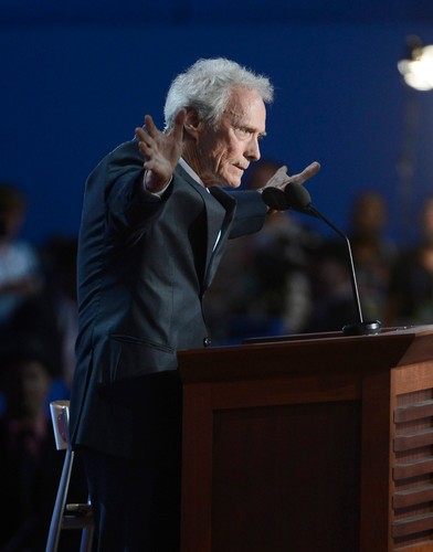Clint Eastwood na konwencji Republikanów