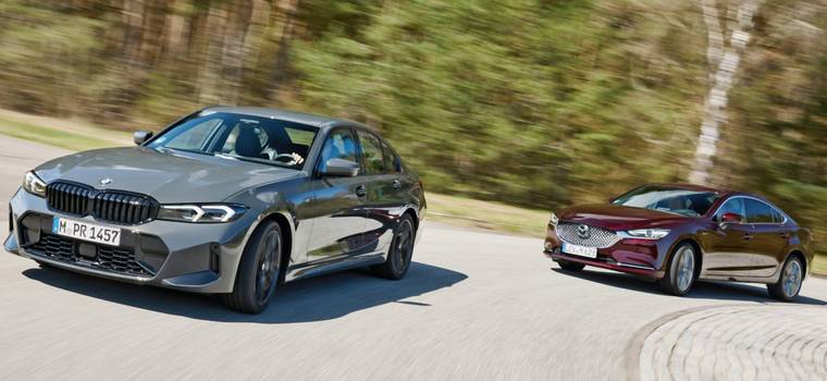 BMW serii 3 kontra Mazda 6 – sportowy sedan kontra elegancka limuzyna