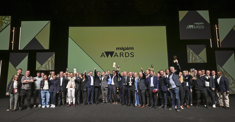 Zwycięzcy MIPIM Awards 2024 w trakcie uroczystej gali w Cannes