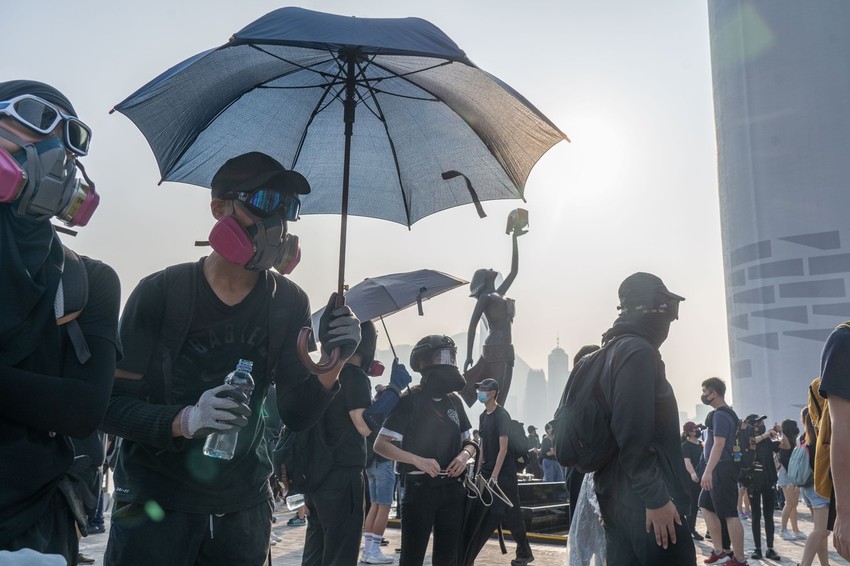 Protesti u Hong Kongu u oktobru 2019.