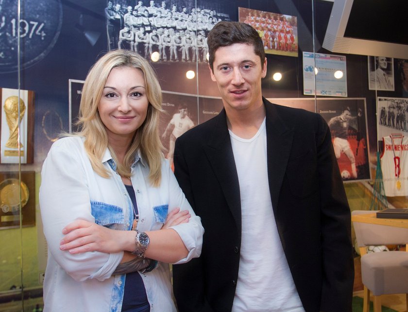 Martyna Wojciechowska, Robert Lewandowski