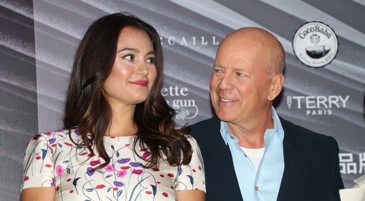 Bruce Willis és felesége, Emma Heming Fotó: Getty Images