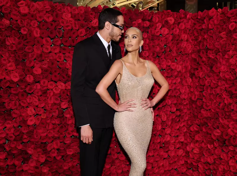 Pete Davinso i Kim Kardashian Fot. Cindy Ord/MG22/Getty Images for The Met Museum/Vogue