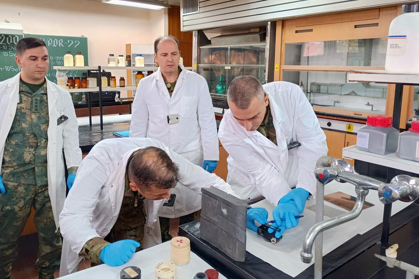 Kurs u Centru atomsko-biološko-hemijske odbrane u Kruševcu