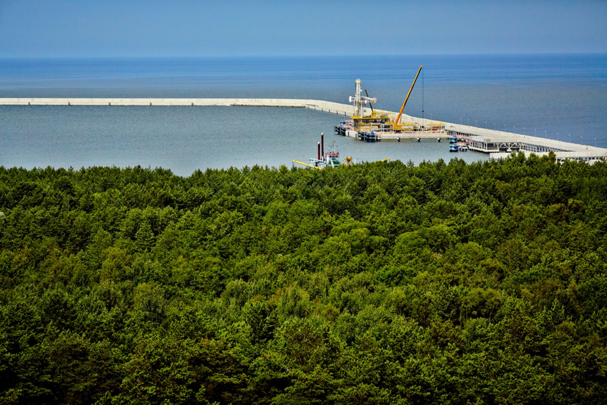 Budowa terminalu LNG - lipiec 2013 (6). Zdj. Polskie LNG