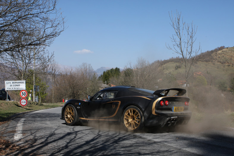 Lotus Exige R-GT z numerem “0” w Geko Ypress Rally