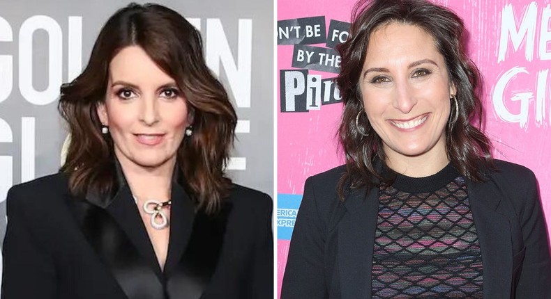 Tina Fey and Rosalind Wiseman.Cindy Ord / NBCUniversal / Getty Images / Jimi Celeste / Patrick McMullan via Getty Images