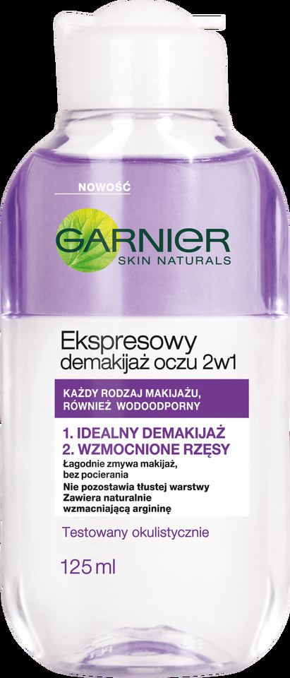 Garnier, Ekspresowy demakijaż oczu 2w1