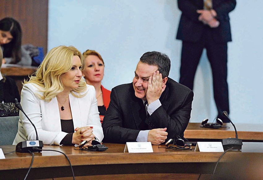 Zorana Mihajlović i Ivica Dačić