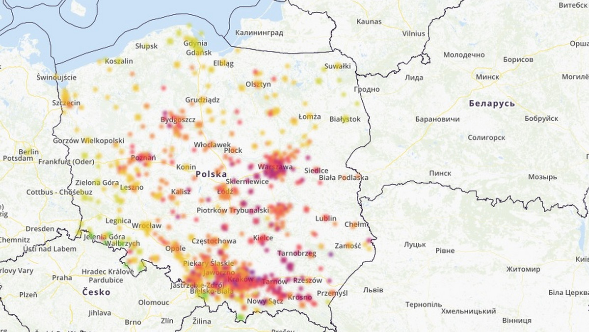 Smog w Polsce - 18 grudnia. Stan, jakość i zanieczyszczenie powietrza